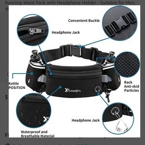 Running/walking belt with bottles